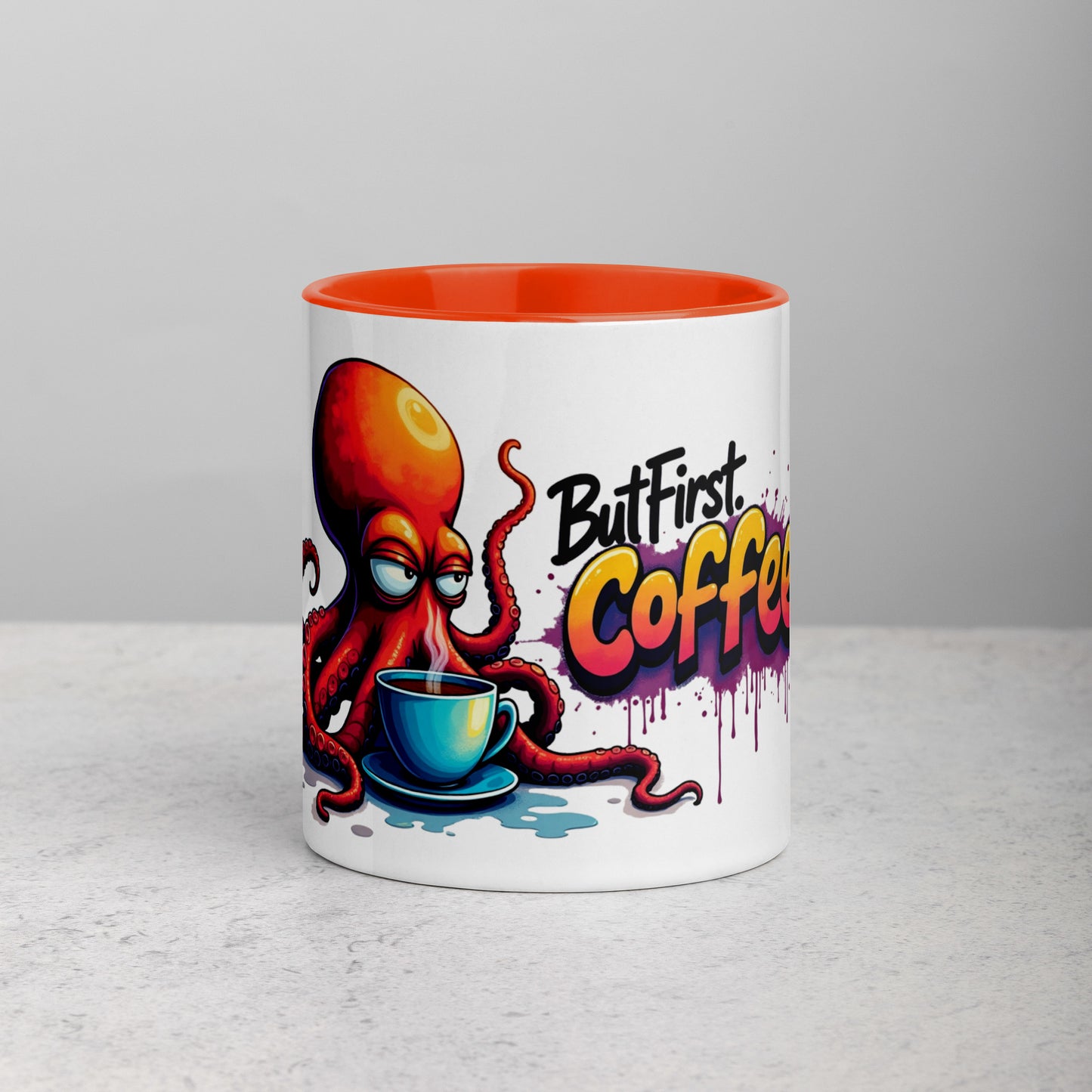 ManaKoa Taza Graffiti Naranja