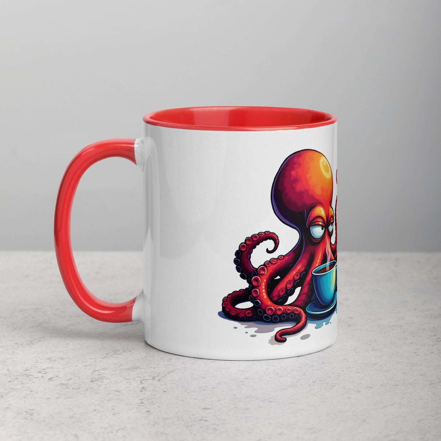 ManaKoa Taza Graffiti Rojo
